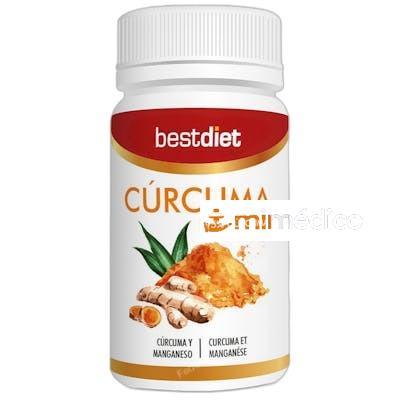 CURCUMA MANGANESO 376 MG CAPSULAS 30 U BESTDIET
