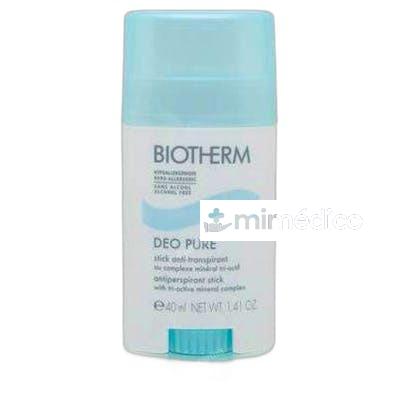 DEO PURE ANTIPERSPIRANT STICK 40 ML BIOTHERM