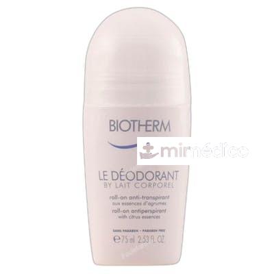 LAIT CORPOREL LE DEODORANT ROLLON 75 ML BIOTHERM