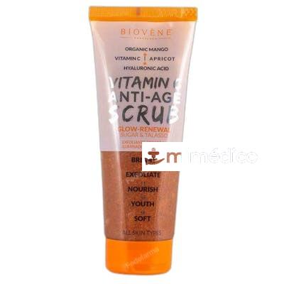 VITAMIN C ANTIAGE SCRUB GLOW RENEWAL 250 ML BIOVENE