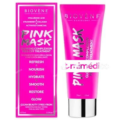 PINK MASK GLOWING COMPLEXION PEELOFF TREATMENT 75 ML BIOVENE