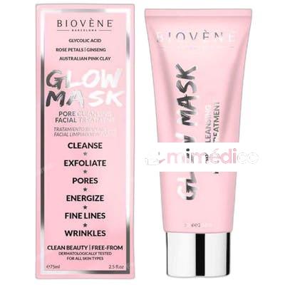 GLOW MASK PORE CLEANSING FACIAL TREATMENT 75 ML BIOVENE