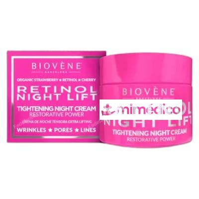 RETINOL NIGHT LIFT TIGHTENING NIGHT CREAM RESTORATIVE POWER BIOVENE