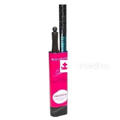 LINER PINCEAU 24H LIQUID EYELINER NOIR BEAUXARTS 2 X 120 GR BOURJOIS
