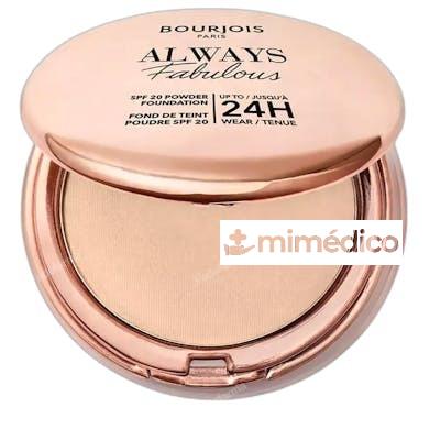 ALWAYS FABULOUS BASE DE MAQUILLAJE EN POLVOS SPF20 125IVORY BOURJOIS