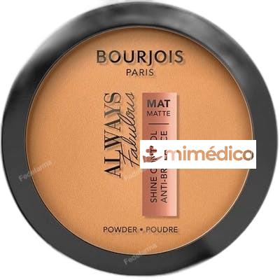 ALWAYS FABULOUS MATTE COMPACT POWDER 520CARAMEL BOURJOIS