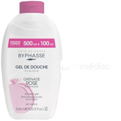 PLAISIR GEL DE DUCHA GRANADA ROSA 600 ML BYPHASSE