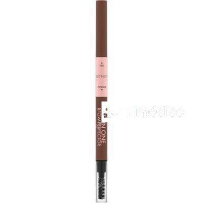 ALL IN ONE BROW PERFECTOR LAPIZ DE CEJAS 020MEDIUM BROWN 04 CATRICE