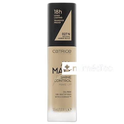 ALL MATT SHINE CONTROL MAKE UP 027NNEUTRAL AMBER BEIGE CATRICE