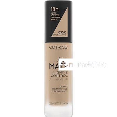 ALL MATT SHINE CONTROL MAKE UP 033CCOOL ALMOND CATRICE