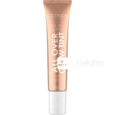 ALL OVER GLOW TINT CHEEK EYE LIP 030SUN DIP 15 ML CATRICE