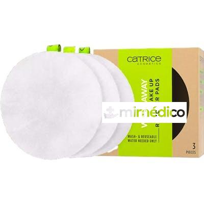 WASH AWAY MAKE UP REMOVER PADS 3 U CATRICE
