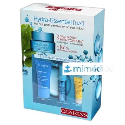 CREMA HIDRATANTE HYDRA ESSENTIEL ESTUCHE 4 PZ CLARINS