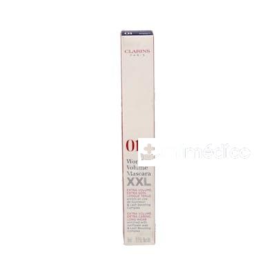 WONDER VOLUME MASCARA XXL MASCARA DE PESTANAS 01NEGRA 8 ML CLARINS
