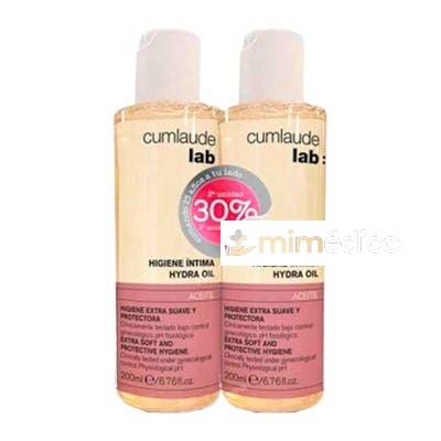 HYDRA OIL HIGIENE INTIMA SUAVE Y PROTECTORA PACK 2 X 200 ML CUMLAUDE LAB