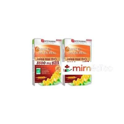 FORTE JALEA REAL BIO 3500 MG AMPOLLAS PACK 20 X 15 ML FORTE PHARMA