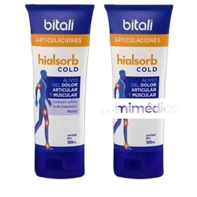HIALSORB COLD CREMA PARA EL DOLOR MUSCULAR PACK 2 X 100 ML FORTE PHARMA