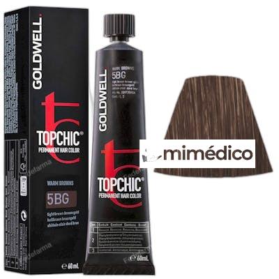 TOPCHIC PERMANENT HAIR COLOR 5BG 60 ML GOLDWELL