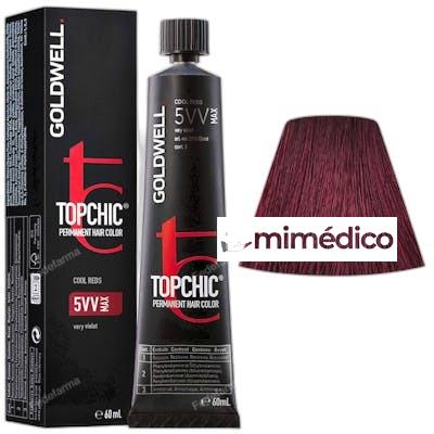 TOPCHIC PERMANENT HAIR COLOR 5VV 60 ML GOLDWELL