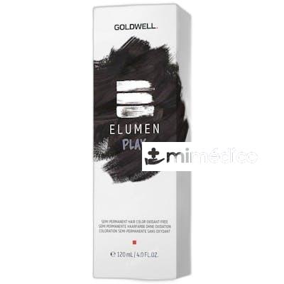 ELUMEN PLAY SEMI PERMANENT HAIR COLOR OXIDANTFREE BLACK 120 GOLDWELL