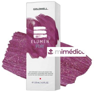 ELUMEN PLAY SEMI PERMANENT HAIR COLOR OXIDANTFREE PURPLE 120 GOLDWELL
