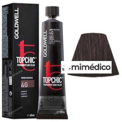 TOPCHIC PERMANENT HAIR COLOR 4G 60 ML GOLDWELL