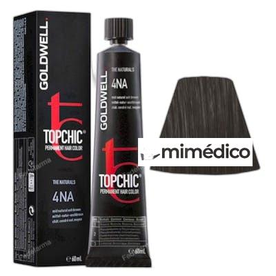 TOPCHIC PERMANENT HAIR COLOR 4NA 60 ML GOLDWELL