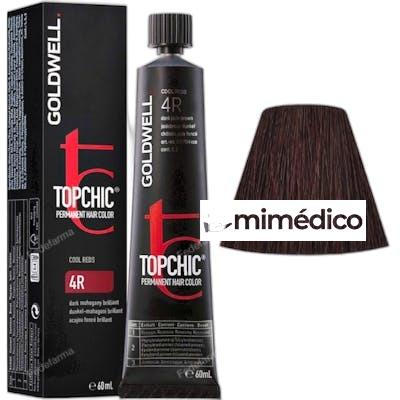 TOPCHIC PERMANENT HAIR COLOR 4R 60 ML GOLDWELL