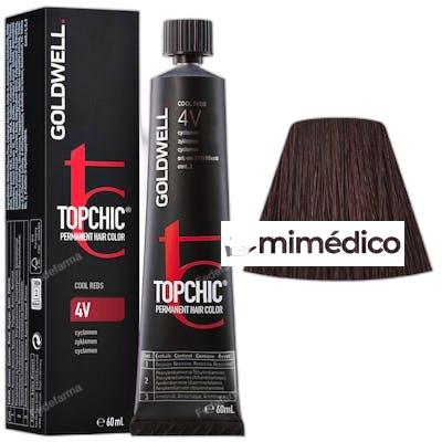 TOPCHIC PERMANENT HAIR COLOR 4V 60 ML GOLDWELL