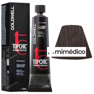 TOPCHIC PERMANENT HAIR COLOR 5NBP 60 ML GOLDWELL