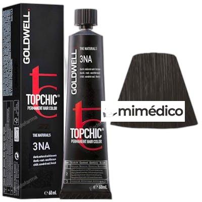 TOPCHIC PERMANENT HAIR COLOR 3NA 60 ML GOLDWELL