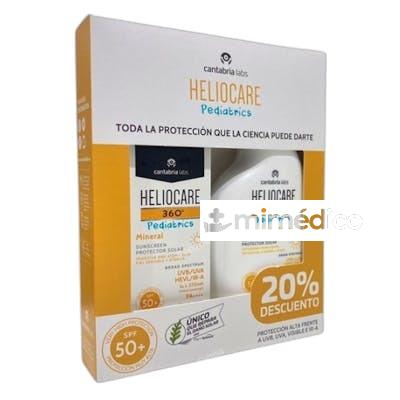 HELIOCARE 360 PEDIATRICS PROTECTOR SOLAR PISTOLA ESTUCHE 2 P HELIOCARE