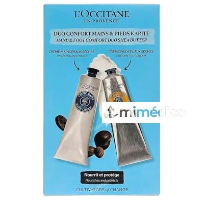 KARITE CREMA DE MANOS Y PIES ESTUCHE 2 PZ LOCCITANE EN PROVENCE