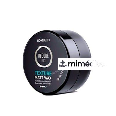 DECODE MEN TEXTURE MATT WAX CERA MATE TEXTURIZANTE 90 ML MONTIBELLO