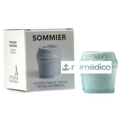 SOMMIER SOPORTE PARA CEPILLO DENTAL AZUL 1 PZ NATURBRUSH