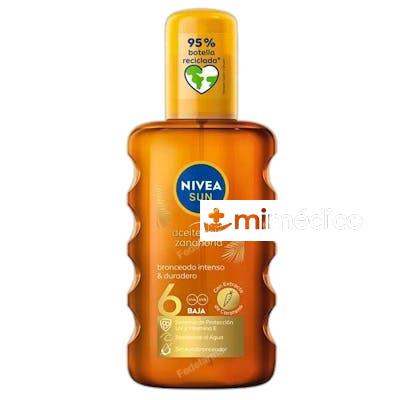SUN ZANAHORIA ACEITE SOLAR SPF6 200 ML NIVEA
