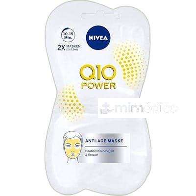 Q10 POWER MASCARILLA ANTIEDAD 2 X 75 ML NIVEA