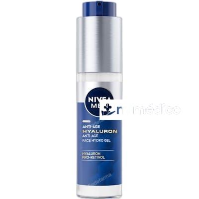 MEN ANTIAGE HYALURON GEL FACIAL HIDRATANTE 50 ML NIVEA