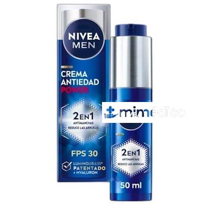 MEN POWER CREMA ANTIEDAD 2 EN 1 SPF30 50 ML NIVEA