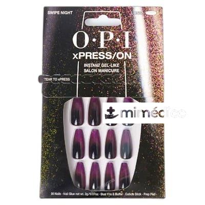 OPI XPRESSON UNAS ARTIFICIALES NAIL ART SWIPE NIGHT 30 U OPI