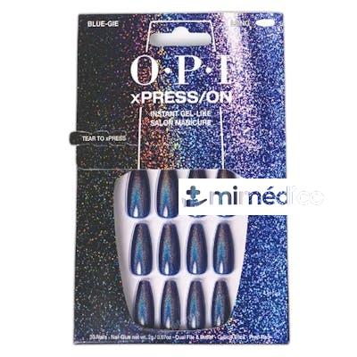 OPI XPRESSON UNAS ARTIFICIALES NAIL ART BLUEGIE 30 U OPI