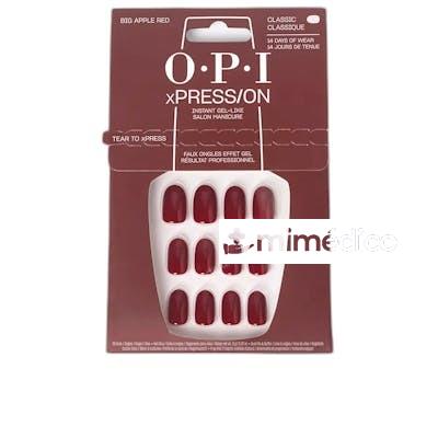 OPI XPRESSON UNAS ARTIFICIALES TONOS ICONICOS BIG APPLE RED OPI