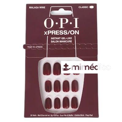 OPI XPRESSON UNAS ARTIFICIALES TONOS ICONICOS MALAGA WINE 30 OPI
