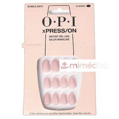 OPI XPRESSON UNAS ARTIFICIALES TONOS ICONICOS BUBBLE BATH 30 OPI