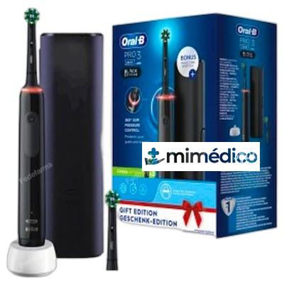 PRO SERIES 3 CEPILLO ELECTRICO NEGRO PACK 2 PZ ORAL-B