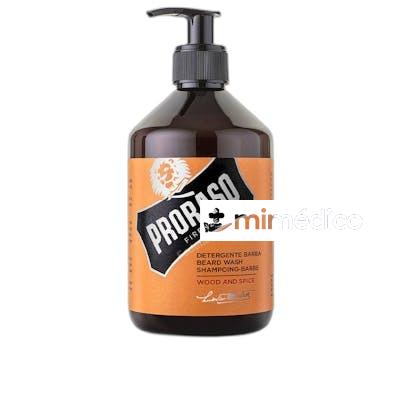 WOOD AND SPICE CHAMPU PARA BARBA 500 ML PRORASO