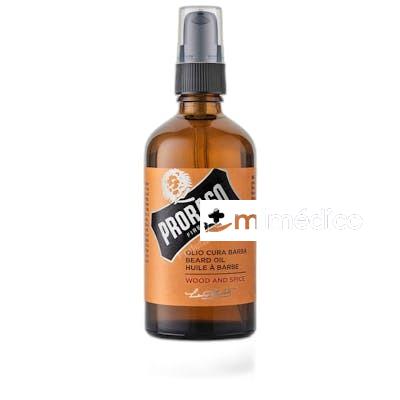 WOOD AND SPICE ACEITE PARA BARBA 100 ML PRORASO