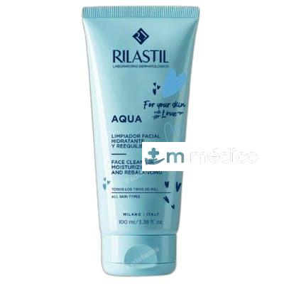 AQUA LIMPIADOR FACIAL HIDRATANTE Y REEQUILIBRANTE 100 ML RILASTIL