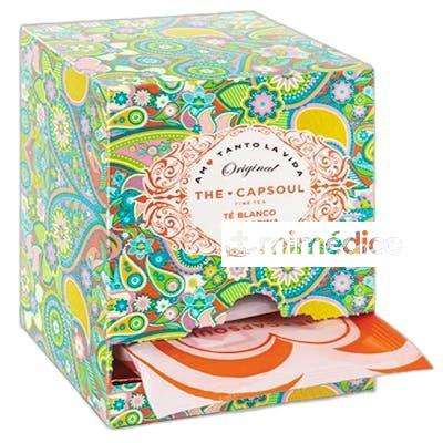 PIRAMIDES ENSOBRADAS TE BLANCO MANDARINA 15 U THE CAPSOUL