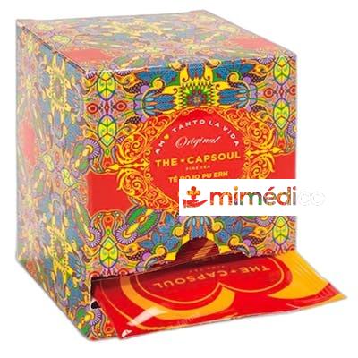 PIRAMIDES ENSOBRADAS TE ROJO MANGO MARACUYA 15 U THE CAPSOUL